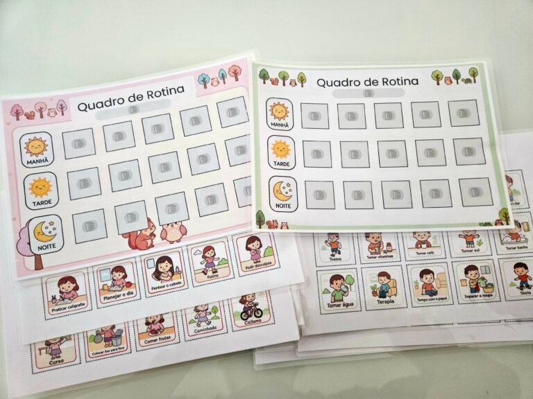 Quadros de Rotina